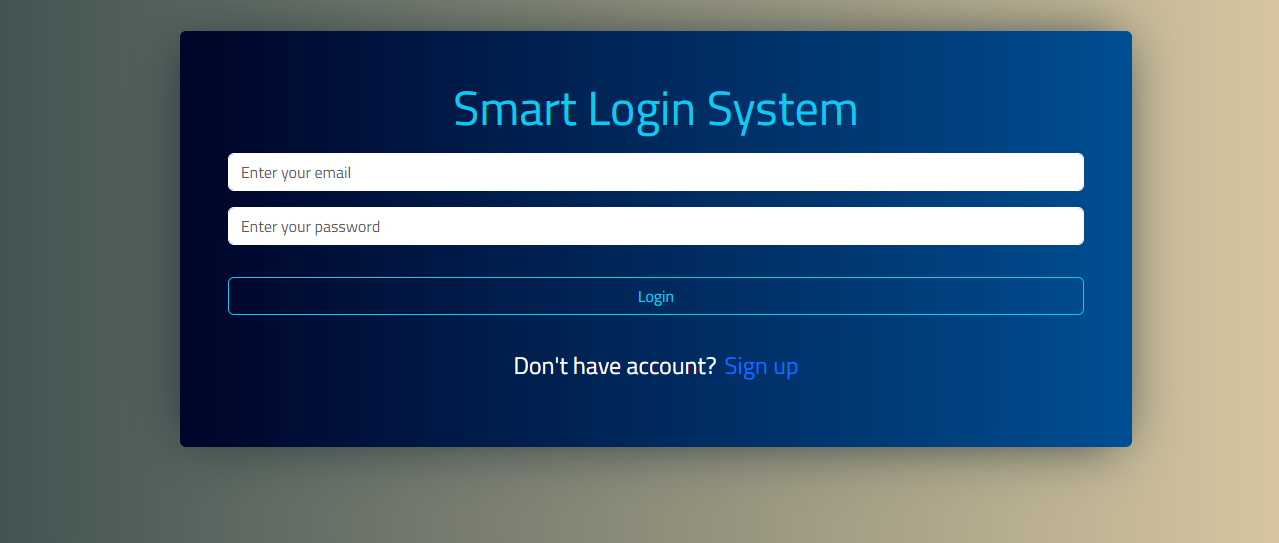 Login System